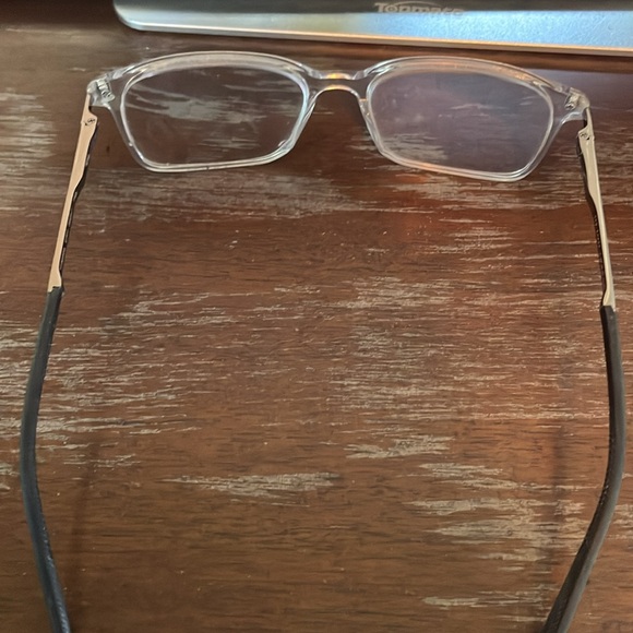 Ted Baker TFM008 Cry 56-17-140 Crystal silver clear full rim eyeglasses w/case - Picture 14 of 16